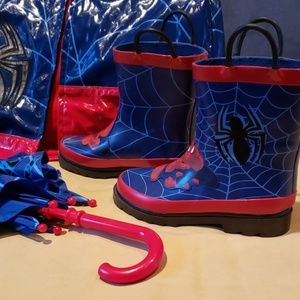 spiderman raincoat